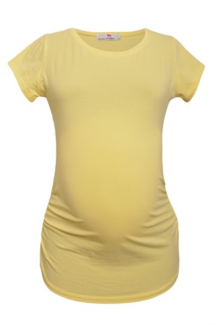 LuvmaBelly  Maternity 2009_2015 Pamuklu Hamile (9 Renk Mevcut) T-shirt
